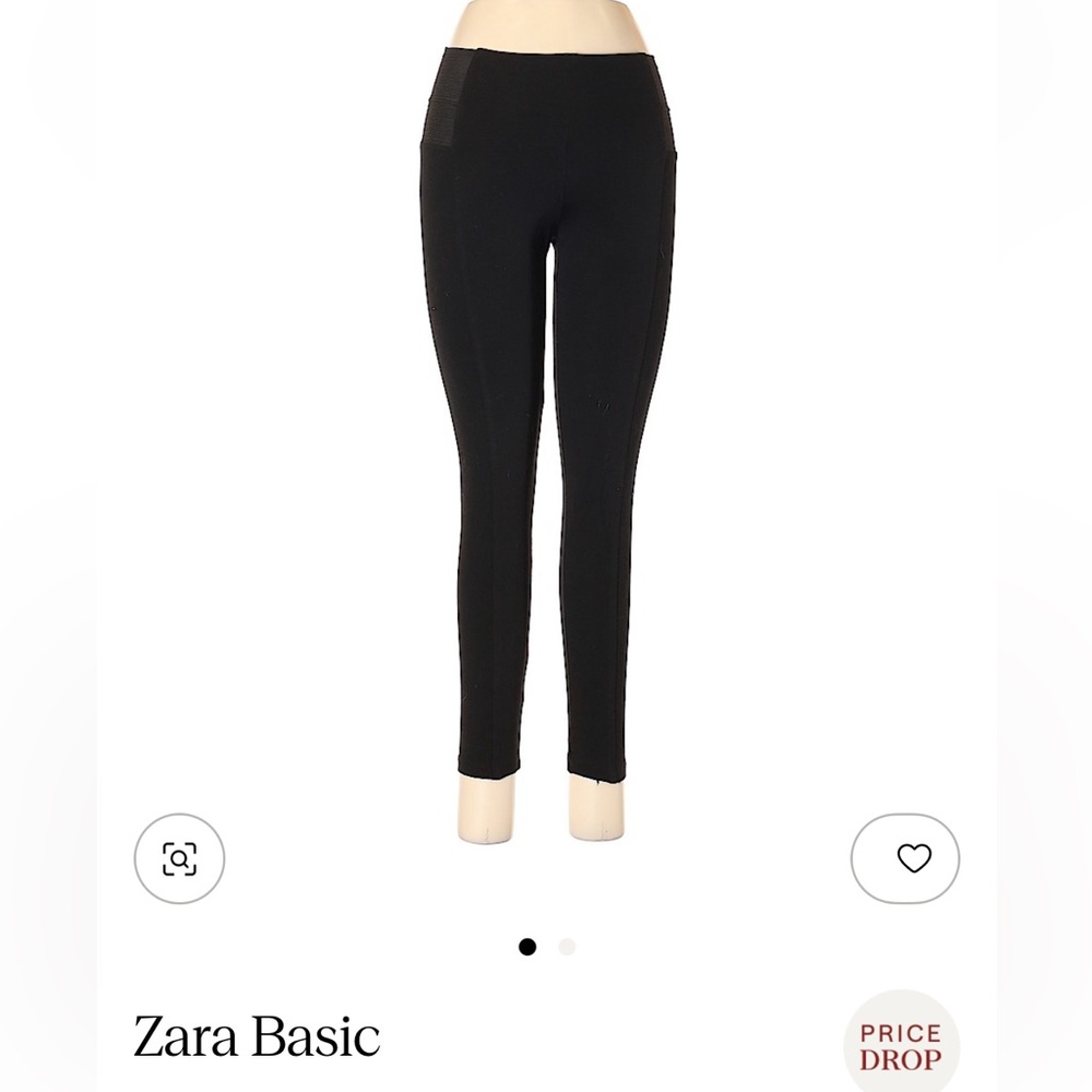Zara Black Basic Leggings